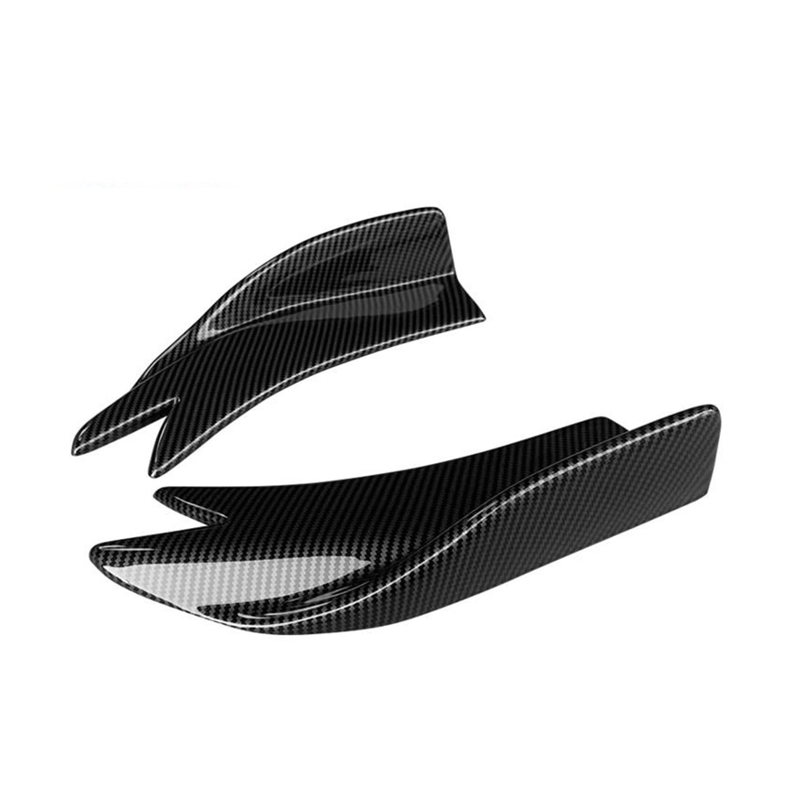 Für Ct200h 2014-2022 Auto Heckstoßstangensplitter Schürzen Lippenspoiler Canard Wing Diffusor Wrap Angle Protector Seitenschweller für Autos(Carbonfaser-Optik) von SVTSTRQE