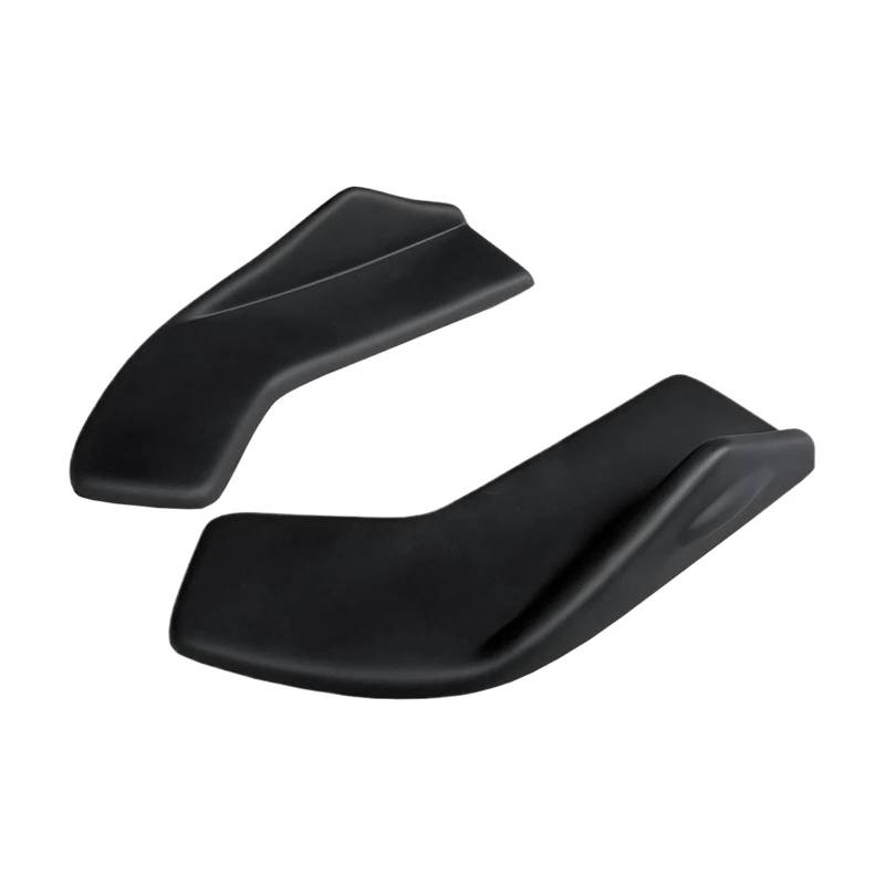 Für VW Für Golf MK6 2010-2012 Heckstoßstangensplitter Schürzen Lippenspoiler Canard Wing Diffusor Wrap Angle Protector Seitenschweller für Autos(Matt-schwarz) von SVTSTRQE