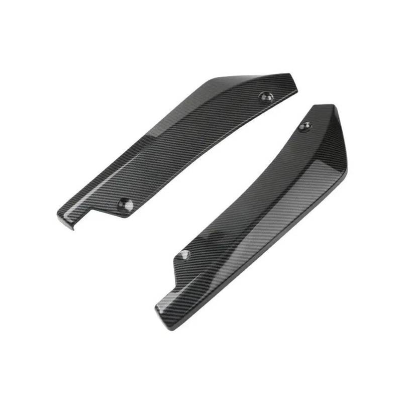 Heckspoilerlippe Diffusor Splitter Spoiler Für Mercedes Für Benz Cla Gla C E Glc Gle Glk Klasse W176 W205 W213 X253 W166 W212 Seitenschweller für Autos(Kohlefaser) von SVTSTRQE