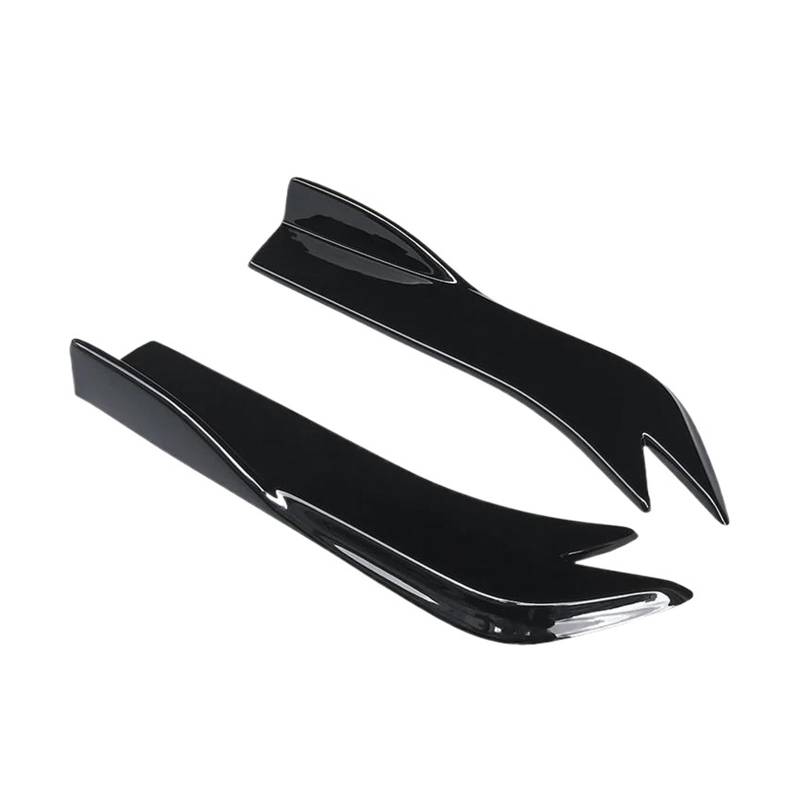 Karosseriespoiler Anti-Crash-Diffusor Für RC 200 300 350 2014-2021 Heckspoilerlippe Canard-Flügel Seitenschweller für Autos(Schwarz glänzend) von SVTSTRQE