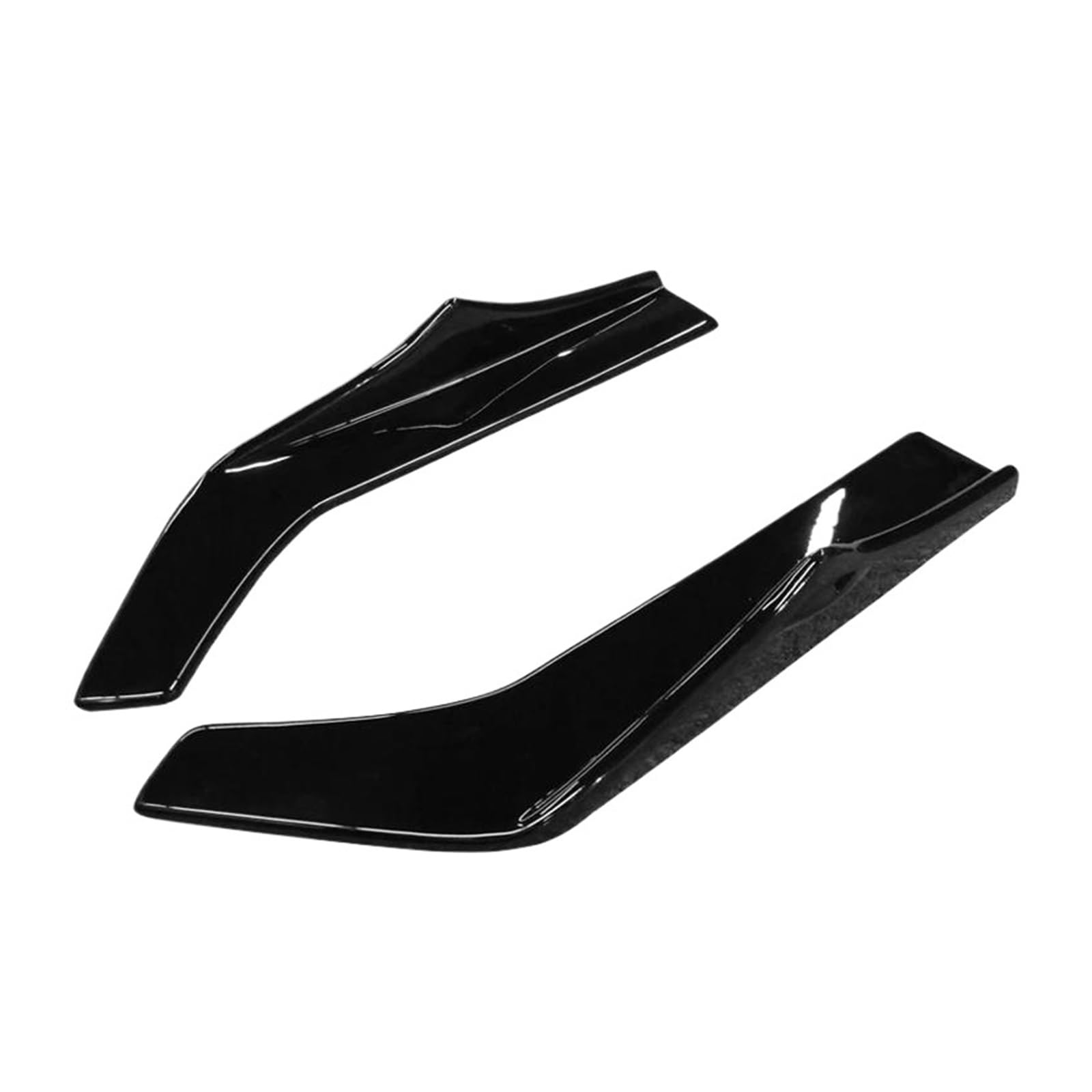 Schürzen Lippenspoiler Flügeldiffusor Wickelwinkelschutz Für Mondeo 2013–2020 Heckstoßstangensplitter Seitenschweller für Autos(Schwarz glänzend) von SVTSTRQE