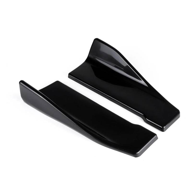 Seitenschwellerverlängerung Hecksplitter Winglet-Schürzen Für VW Für Jetta MK6 MK7 Für Golf 2010-2020 Seitenschweller für Autos(Schwarz) von SVTSTRQE