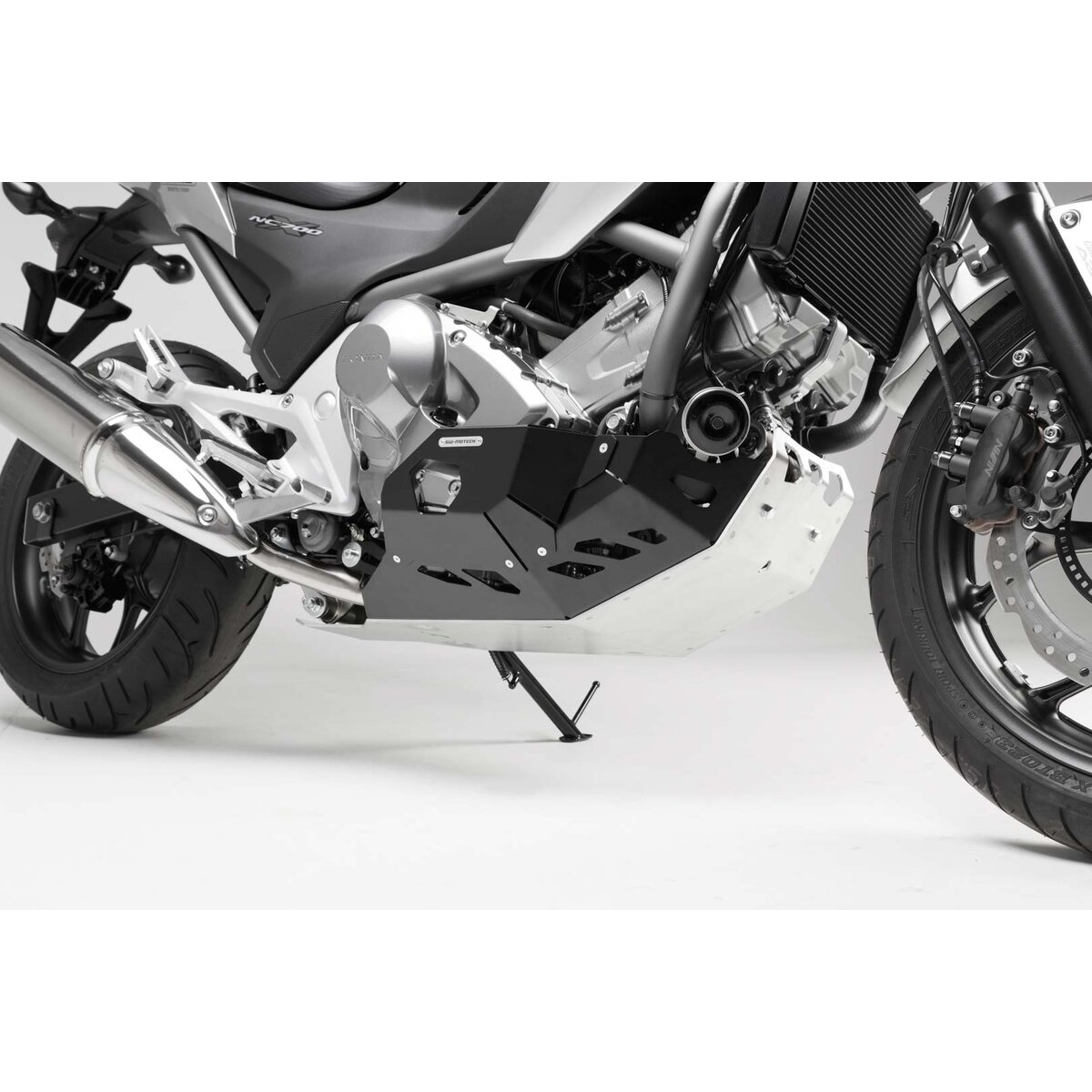 SW-MOTECH Motorschutz Alu schwarz/silber für Honda NC 700/750 DCT von SW-MOTECH