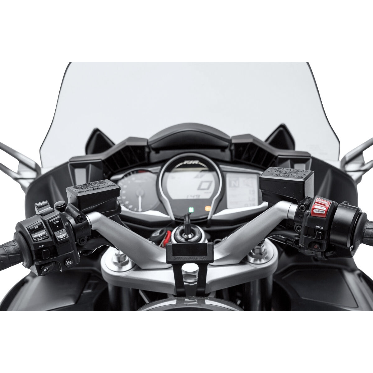 SW-MOTECH Navi-Halter an Lenker für Yamaha FJR 1300 2004- von SW-MOTECH