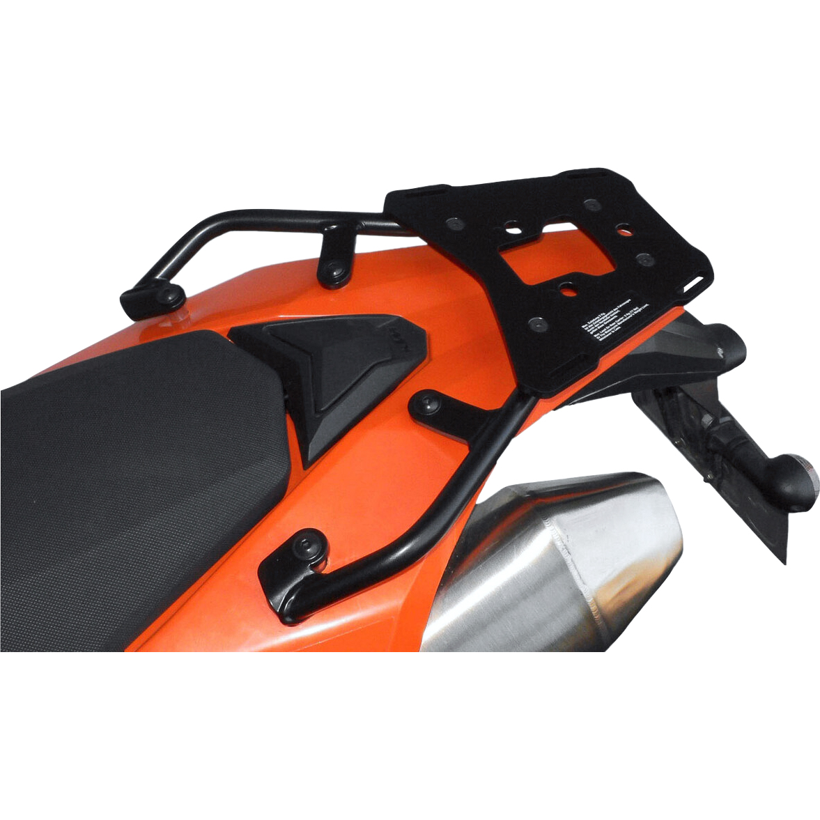 SW-MOTECH QUICK-LOCK Alu-Rack schwarz für KTM 690 Enduro 2007-2018 von SW-MOTECH