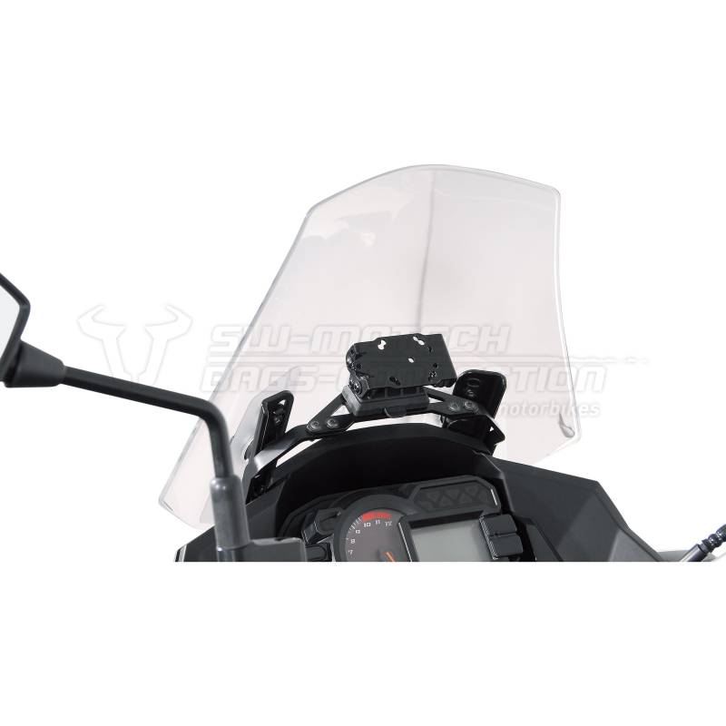 SW-MOTECH QUICK-LOCK Navi-Halter an Cockpit für Versys 1000 2012-2018 von SW-MOTECH