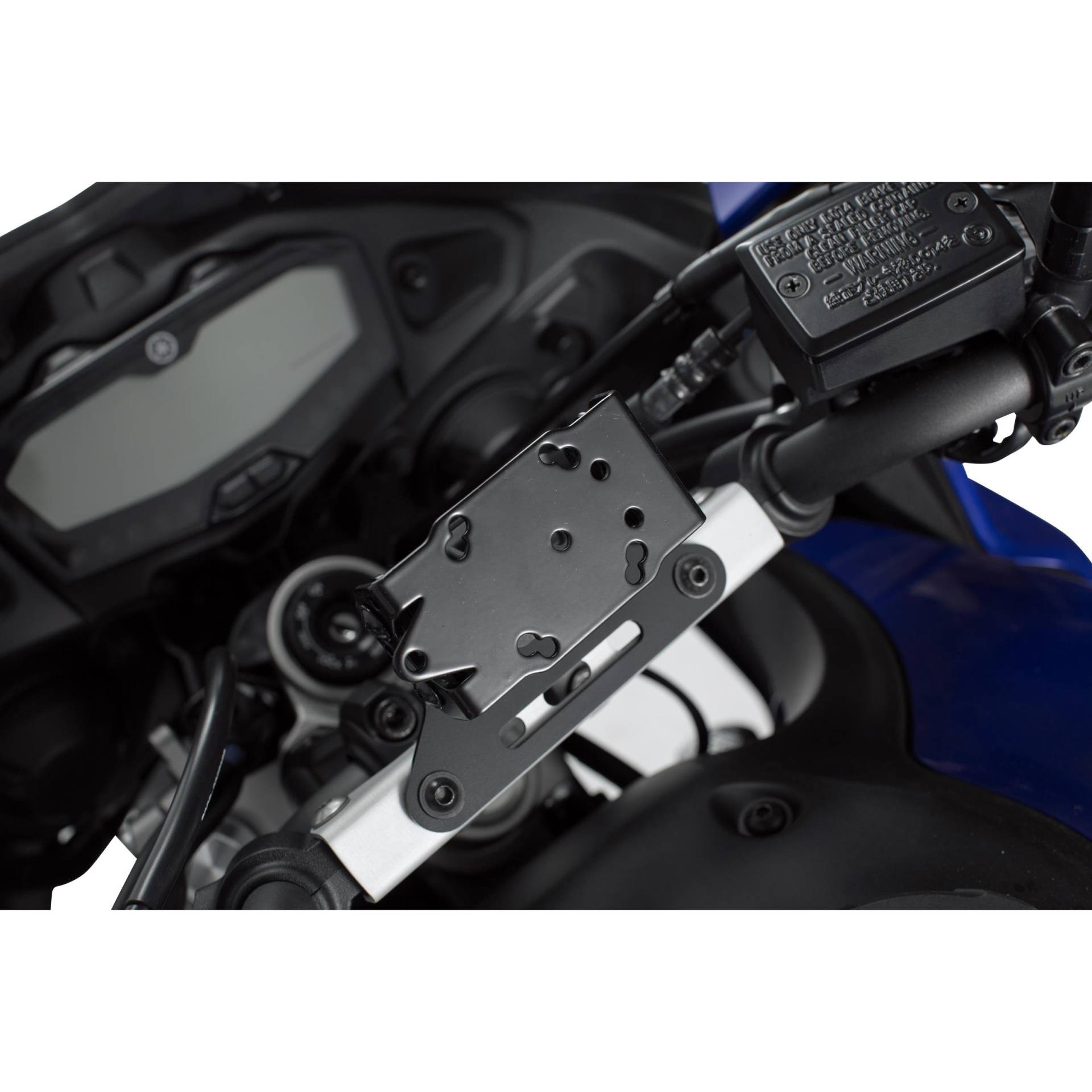 SW-MOTECH QUICK-LOCK Navi-Halter an Lenker für Yamaha Tracer 700 von SW-MOTECH