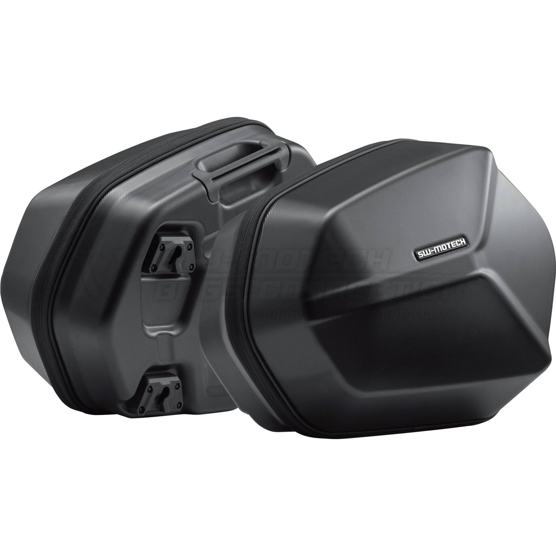 SW-MOTECH Seitenkofferpaar Aero ABS 50 Liter schwarz für QUICK-LOCK von SW-MOTECH