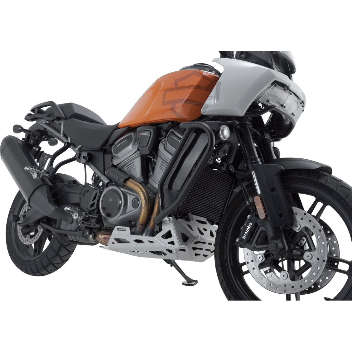 SW-MOTECH Sturzbügel schwarz für Harley-Davidson Pan America 1250 von SW-MOTECH