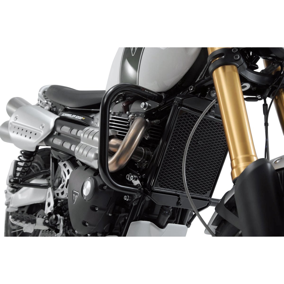 SW-MOTECH Sturzbügel schwarz für Triumph Scrambler 1200 2019-2020 von SW-MOTECH