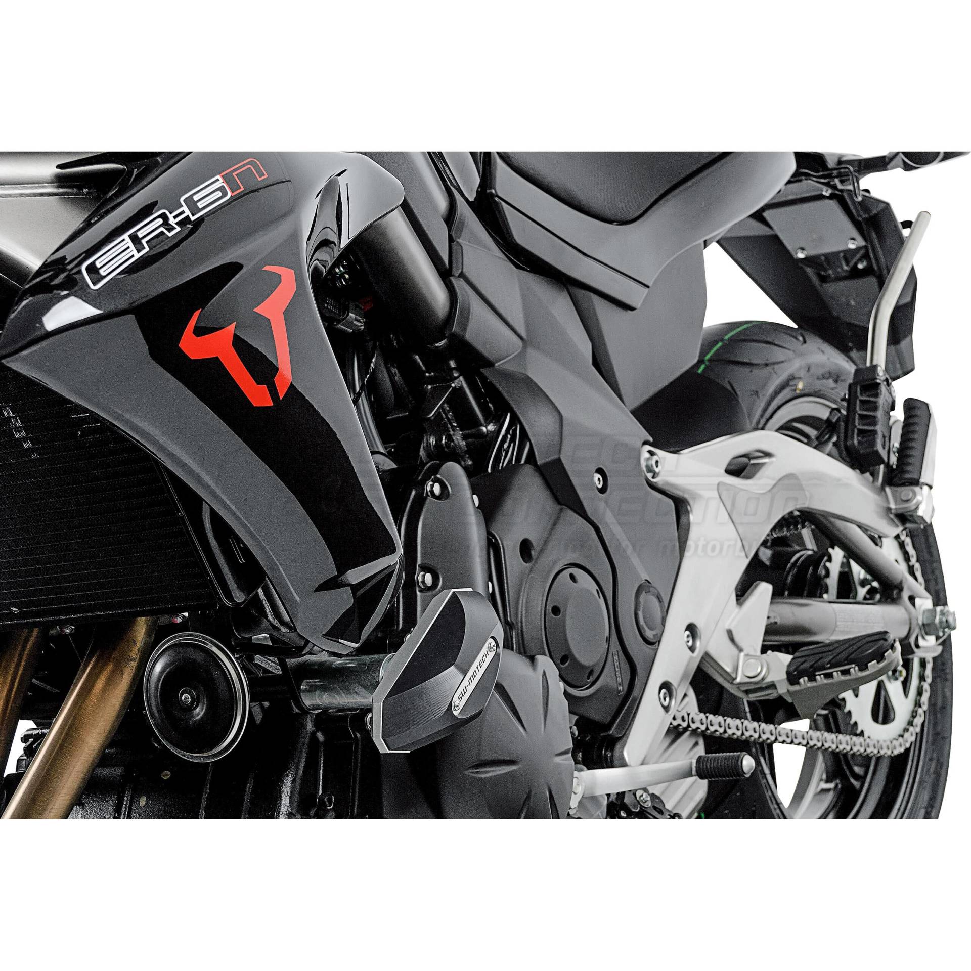 SW-MOTECH Sturzpads für Kawasaki ER-6 n 2012-2016 von SW-MOTECH