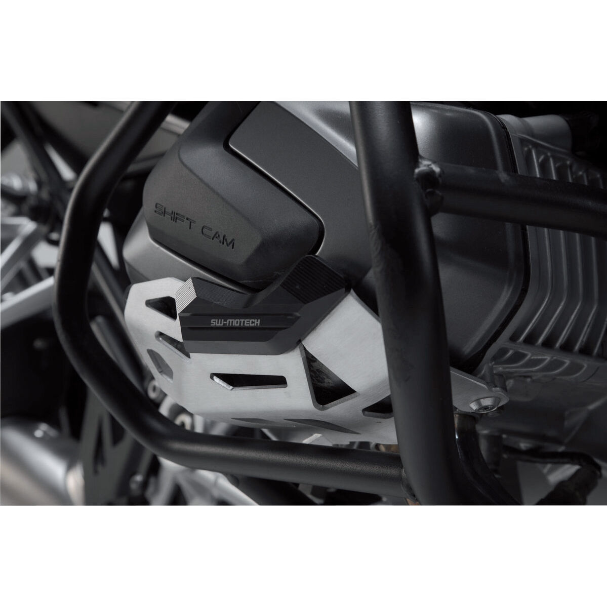 SW-MOTECH Zylinderschutz Alu für BMW R 1250 silber/schwarz von SW-MOTECH