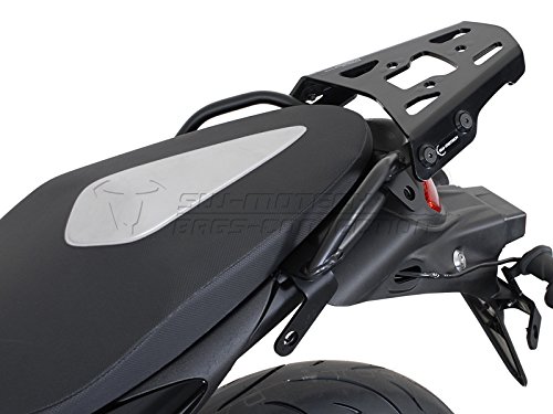 SW-MOTECH ALU-RACK Gepäckträger, Schwarz für Suzuki SFV 650 Gladius (09-) von SW-Motech