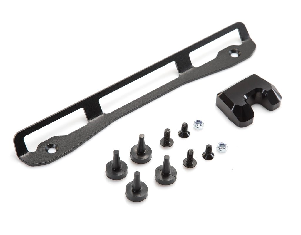 SW-MOTECH Adapterkit für ADVENTURE-RACK Gepäckträger Für Shad 2. Schwarz. von SW-Motech