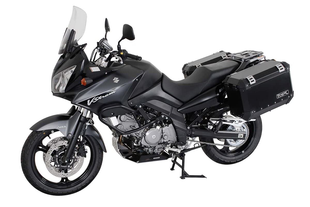 SW-MOTECH EVO Kofferträger, QUICK-LOCK Funktion, Schwarz für Suzuki DL 650 V-Strom (04-10) von SW-Motech