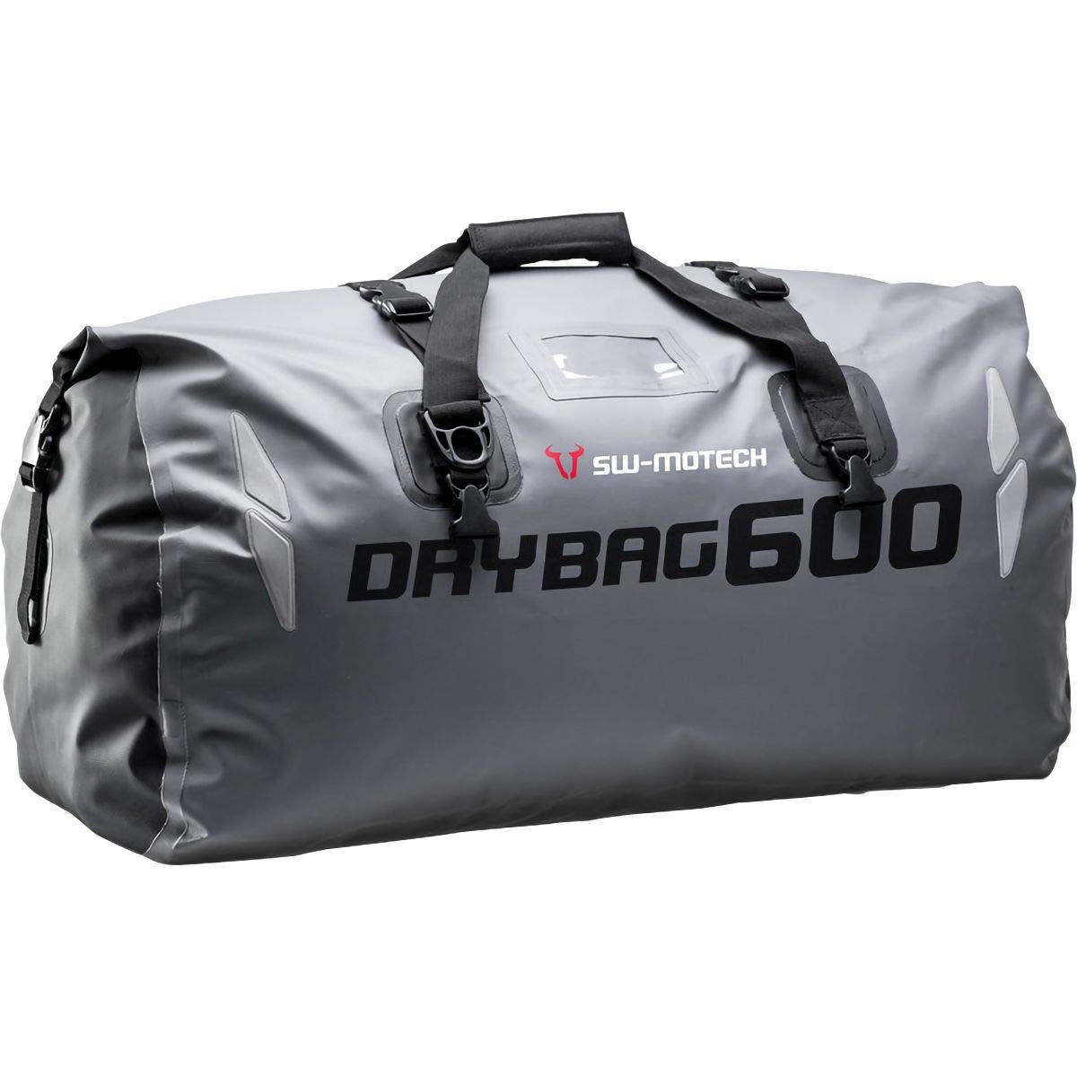 SW-MOTECH Drybag 600 Hecktasche 60L, Grau/Schwarz, Wasserdicht von SW-Motech