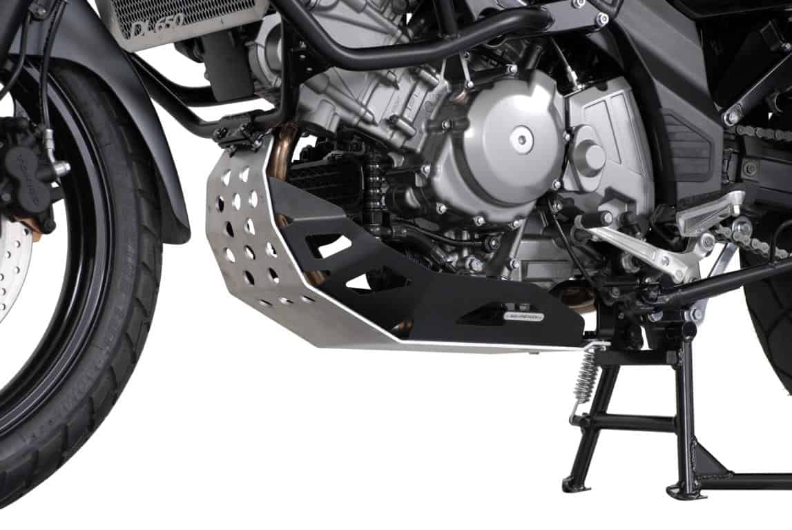 SW-MOTECH Motorschutz, Schwarz/Silbern für Suzuki DL 650 V-Strom (04-10) von SW-Motech