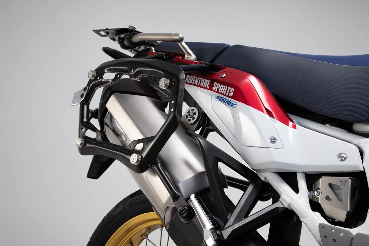 SW-MOTECH PRO Seitenträger Offroad-Version, Schwarz für Honda Africa Twin / Adv Sports (18-) von SW-Motech