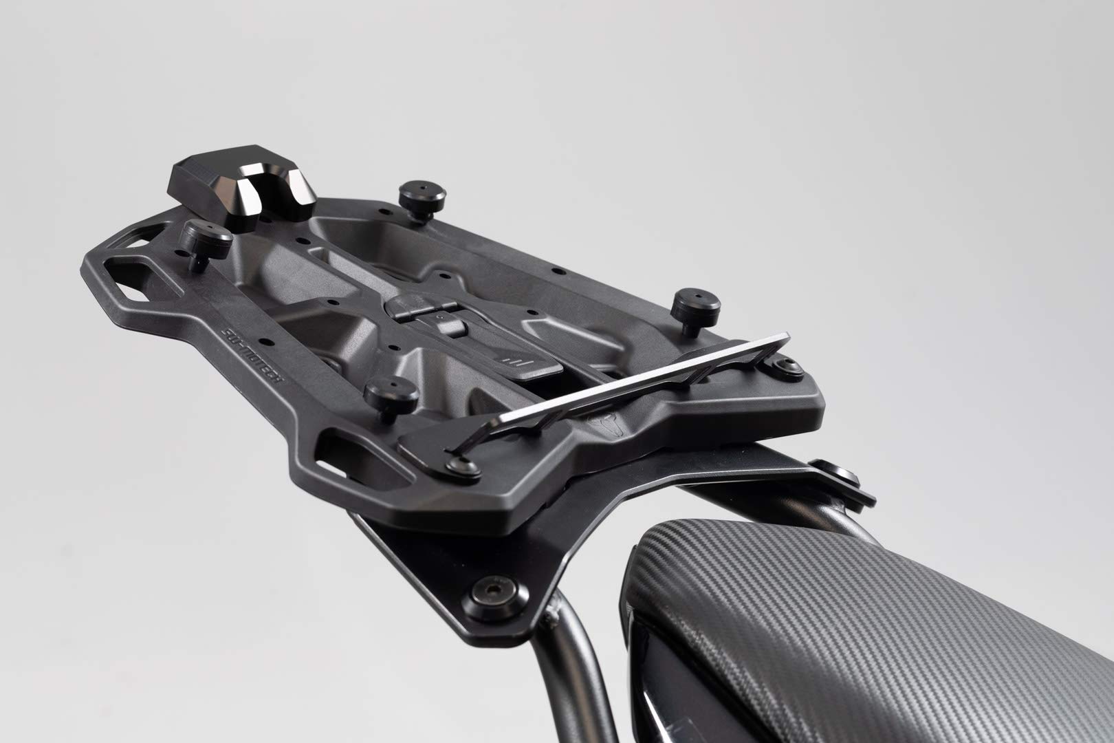 SW-MOTECH STREET-RACK Adapterplatte für Shad 2, Schwarz von SW-Motech