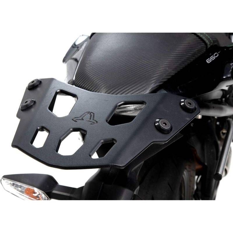 SW-MOTECH STREET-RACK Gepäckträger, Schwarz für Kawasaki Z650 (16-) von SW-Motech