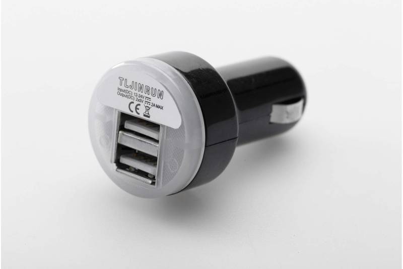 SW-MOTECH Doppel-USB-Ladebuchse für Zigarettenanzünder 2.000 mA. 12 V von SW-Motech