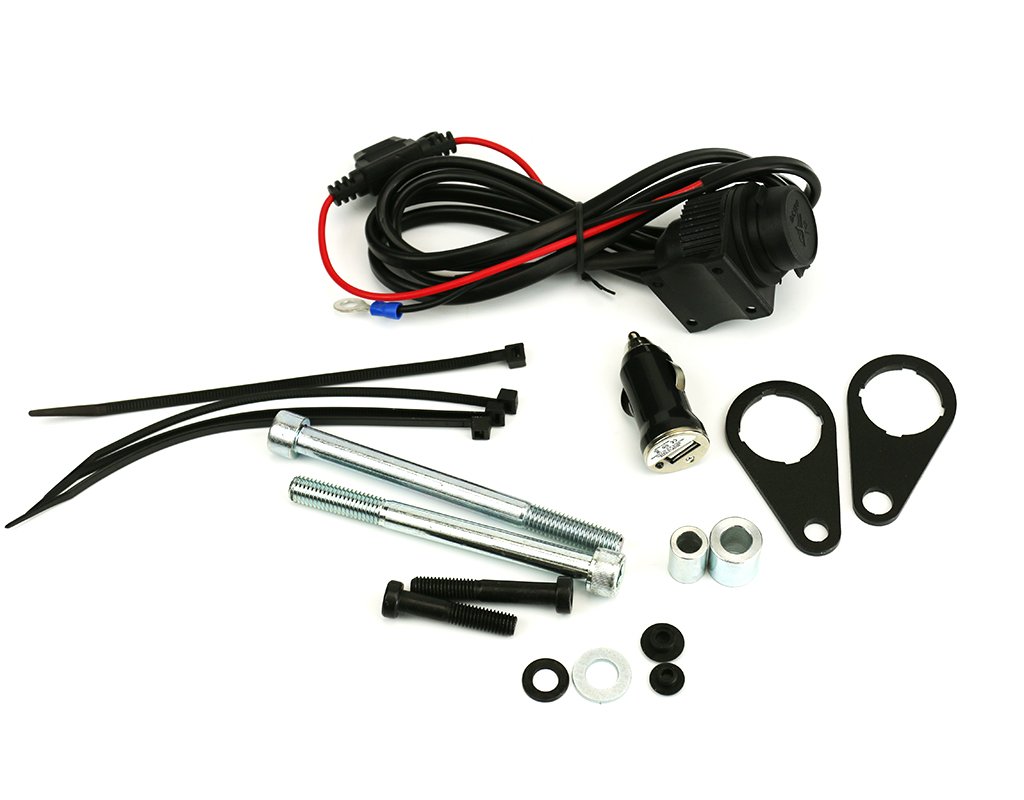 SW-MOTECH Universal-Elektrik-Kit mit Zigarettenanzünder inkl. USB-Buchse von SW-Motech