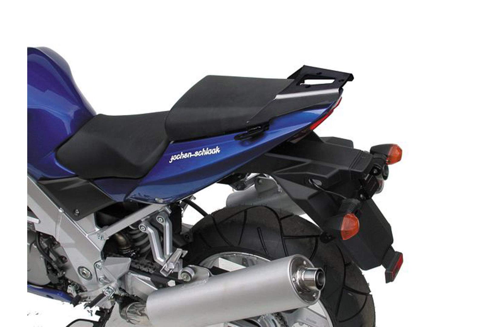 SW-Motech ALU-RACK Gepäckträger - Schwarz. Suzuki SV 650/S (03-08) SV 1000/S (03-05) von SW-Motech