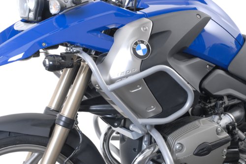 SW-Motech Scheinwerfer-Halter - Silbern. BMW R 1200 GS (08-12). von SW-Motech