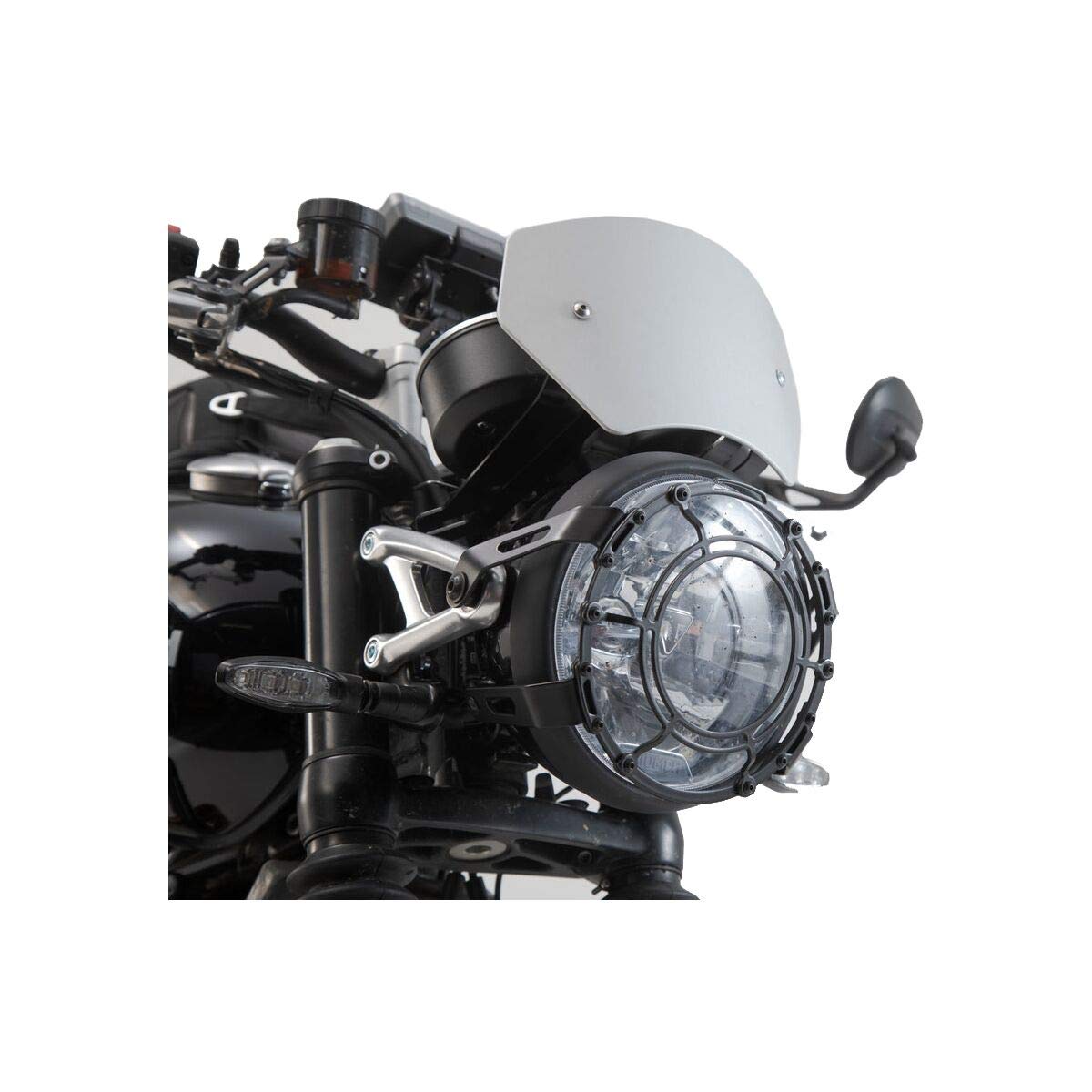 SW-Motech Windschild - Silbern. Triumph Speed Twin 1200 (18-). von SW-Motech