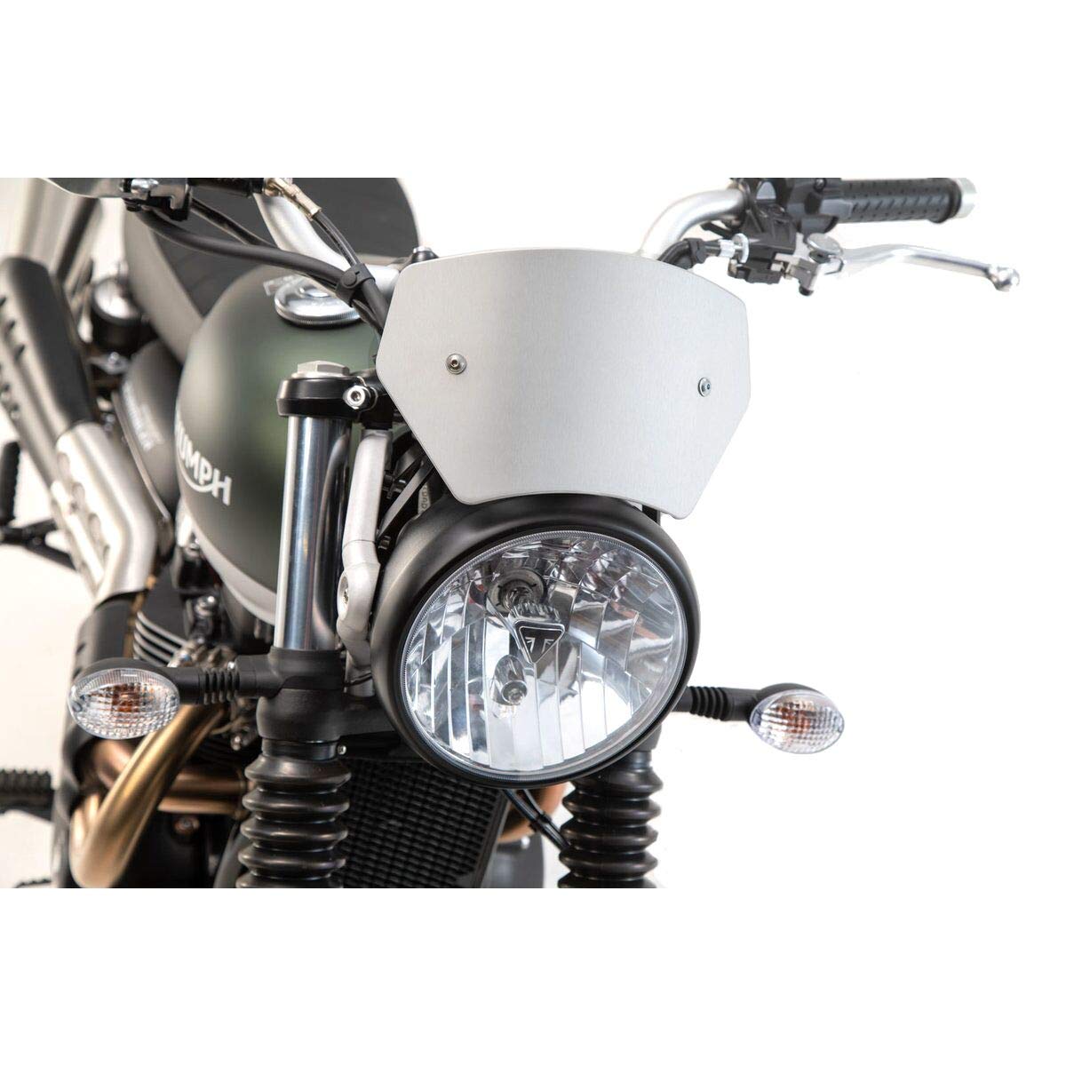 SW-Motech Windschild - Silbern. Triumph Street Scrambler 900 (16-). von SW-Motech