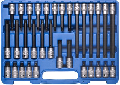 Sw Stahl Schraubendreheinsätze, 1/2, T-Profil, T20-T70, 32-teilig [Hersteller-Nr. 04423L] von SW STAHL