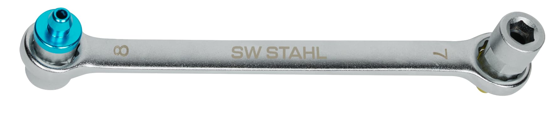 SW-Stahl 01452L-1 Bremsen-Entlüftungsschlüssel 7 x 8 mm I Bremsenentlüftungsschlüssel I Bremsen-Entlüfter-Schlüssel I Bremsen-Schlüssel von SW-Stahl