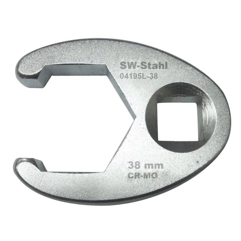 SW-Stahl 01495L-33 Offener Ringschlüssel, 33 mm, 1/2 I Hahnenfußschlüssel 1/2 Zoll I Schraubenschlüssel I Bremsleitungsschlüssel SW 33 mm von SW-Stahl