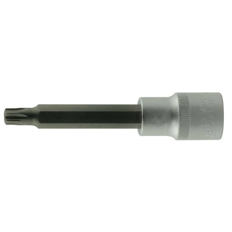 SW-Stahl 05345SB Schraubendrehereinsatz, 1/2 I T-Profil I T45 x 100mm I Schraubendreher-Einsatz für Torx I Sechskant Einsatz von SW-Stahl