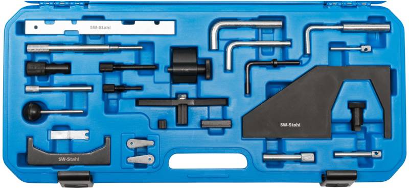 SW-Stahl 26059L Motor Einstellwerkzeug Satz I geeignet für Fahrzeuge von Ford I Motorwerkzeug von SW-Stahl
