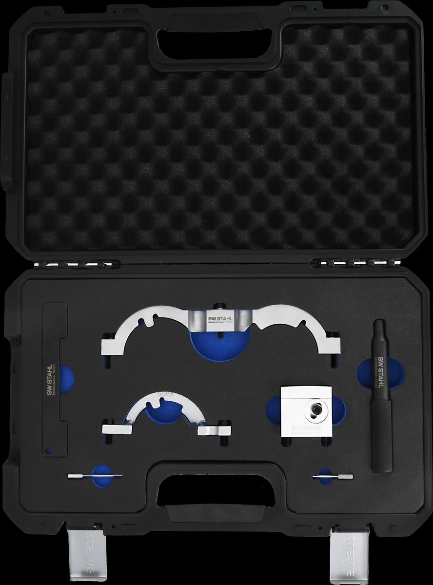 SW-Stahl Arretierwerkzeugsatz, Nockenwelle OPEL,CHEVROLET 26362L EN49977200,EN9551,EN9552 KM952,KM953A,KM9551,EN49977100,EN49978,KM9552 von SW-Stahl