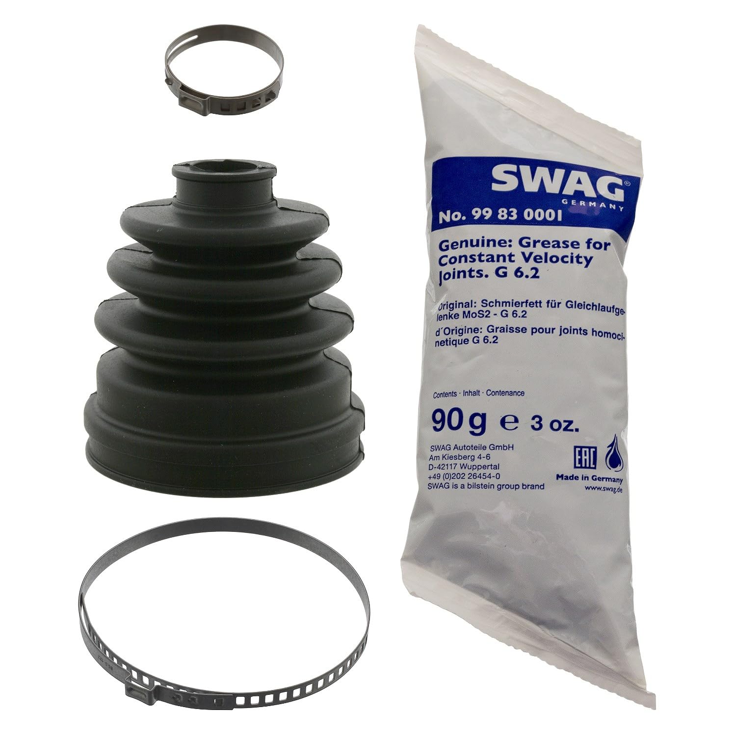 SWAG 82 91 8775 Faltenbalgsatz, Antriebswelle von SWAG