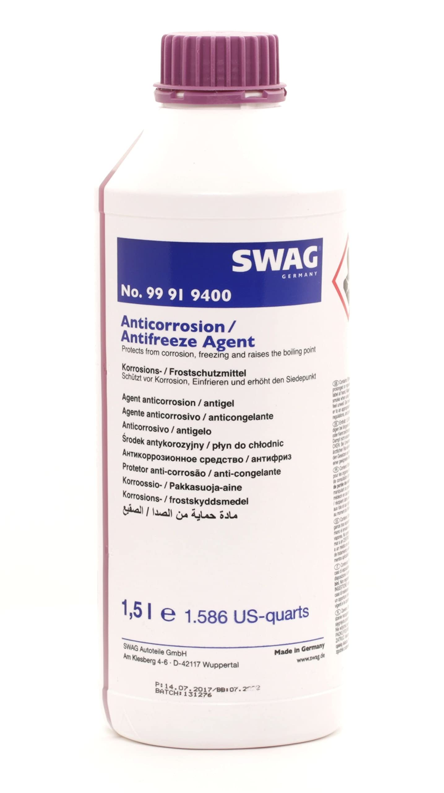 SWAG 99 91 9400 Frostschutz von SWAG