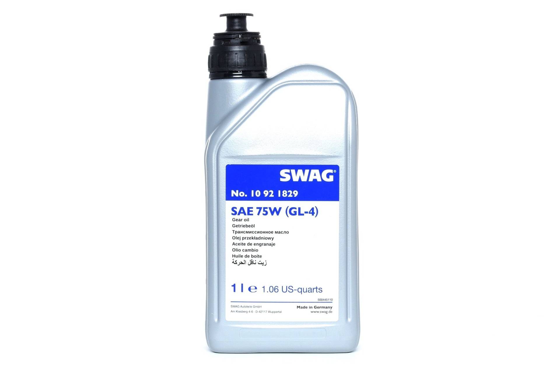 SWAG Schaltgetriebeöl VW,MERCEDES-BENZ,AUDI 10 92 1829 1161338,1940004,G052726A2 G052512,A001989260310,955550MZ2,G009317A2,9730AG,93165694,G055512A2 von SWAG