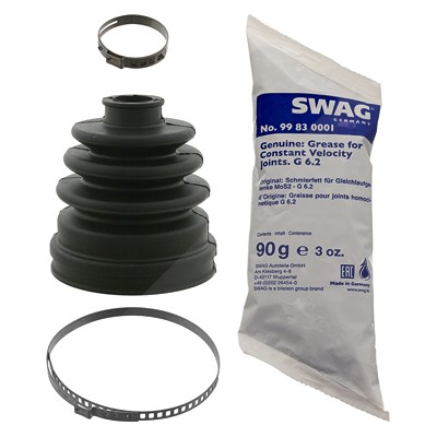 Swag Faltenbalgsatz, Antriebswelle [Hersteller-Nr. 82918775] für Nissan von SWAG