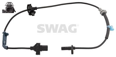 Swag Sensor, Raddrehzahl [Hersteller-Nr. 33105934] für Honda von SWAG