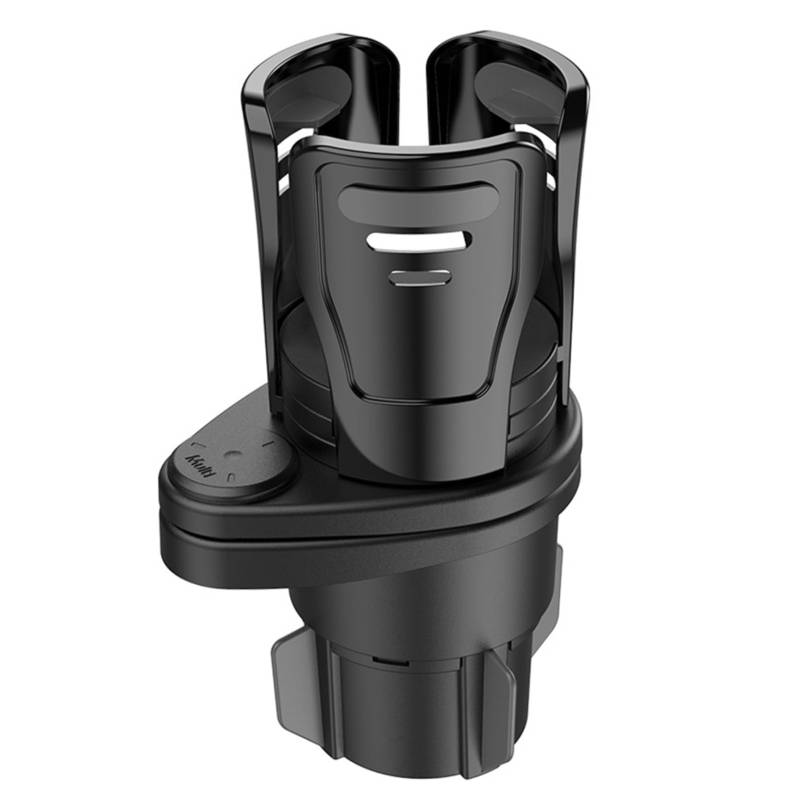 Car Cup Halter Expander 2 in 1 Großer Becherhalter Adapter 360 ° rotierende Doppelschichtbecher -Halter Expander für 2 Tassen Anti -Slip -Auto -Tasse -Halter passt weniger als 5,9 Flaschen, Tassen von SWEETBIUTI