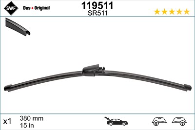 Swf Wischblatt [Hersteller-Nr. 119511] für BMW, Ford Usa, Volvo von SWF