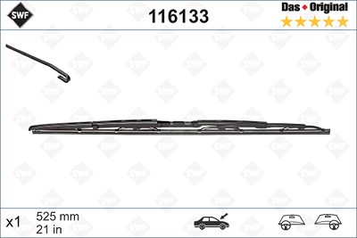 Swf Wischblatt [Hersteller-Nr. 116133] für Land Rover, Peugeot von SWF