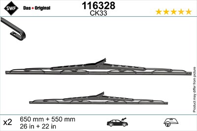 Swf Wischblatt [Hersteller-Nr. 116328] für Mercedes-Benz von SWF