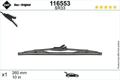 Swf Wischblatt [Hersteller-Nr. 116553] für Land Rover von SWF