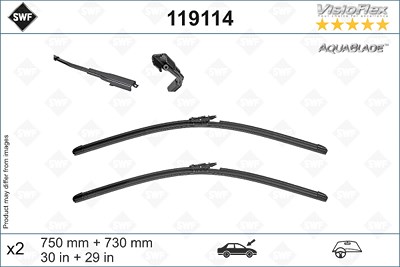 Swf Wischblatt [Hersteller-Nr. 119114] für Ford von SWF