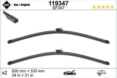 Swf Wischblatt [Hersteller-Nr. 119347] für Mercedes-Benz von SWF