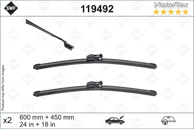 Swf Wischblatt [Hersteller-Nr. 119492] für Mazda von SWF