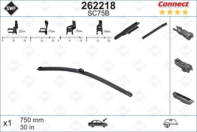 Swf Wischblatt [Hersteller-Nr. 262218] für Citroën, Ford von SWF